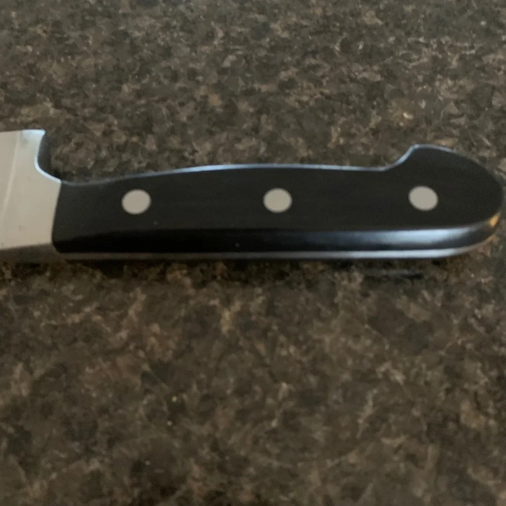 Sabatier Elite Chef Knife Black Handle Stainless‎ Steel Blade Kitchen Tool
